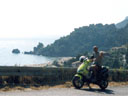 065 Macko na motorke
